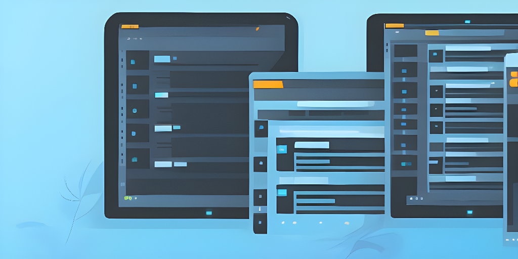 WordPress site on tablet